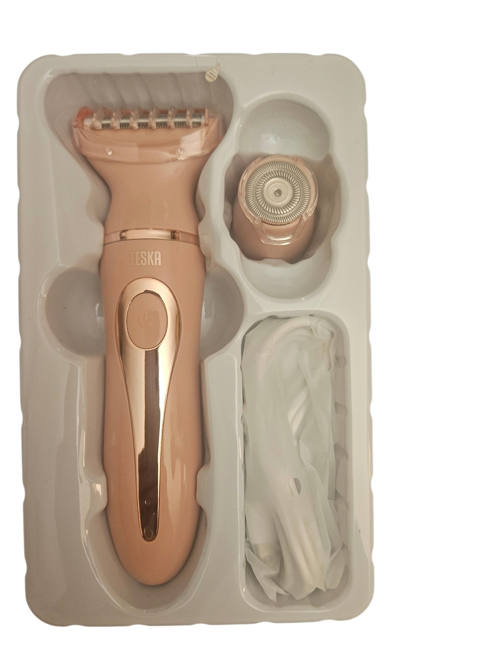 EESKA 2-in-1 Lady Shaver & Bikini Trimmer Rechargeable Waterproof New & Unused